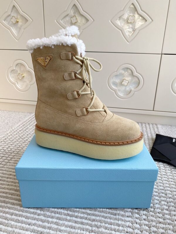 Prada Boots High Khaki