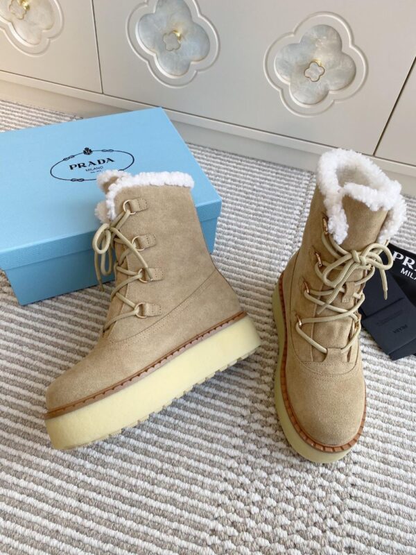 Prada Boots High Khaki
