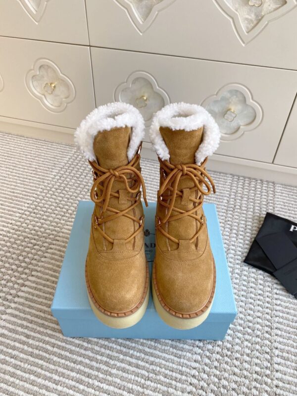 Prada Boots High Camel