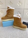 Prada Boots High Camel