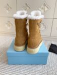 Prada Boots High Camel