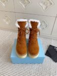 Prada Boots High Orange