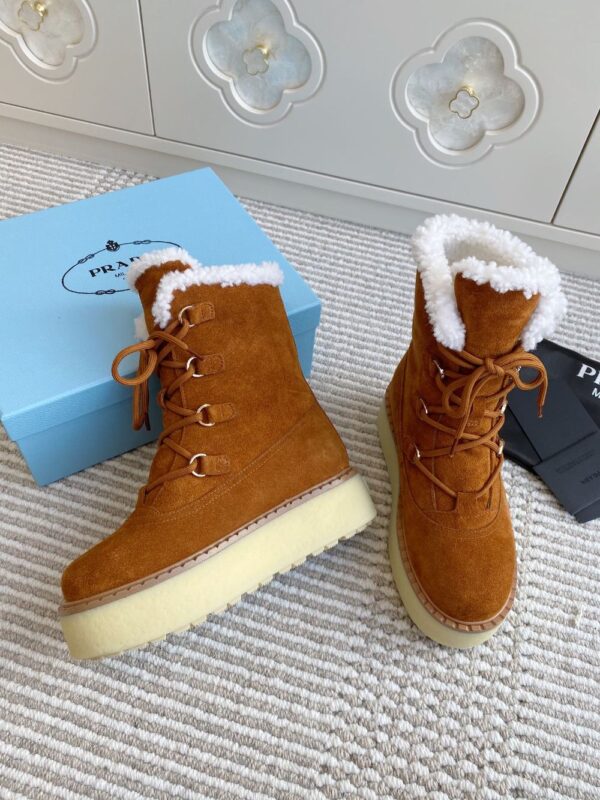 Prada Boots High Orange