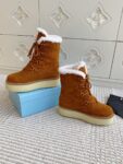 Prada Boots High Orange