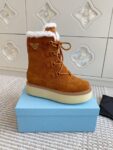 Prada Boots High Orange