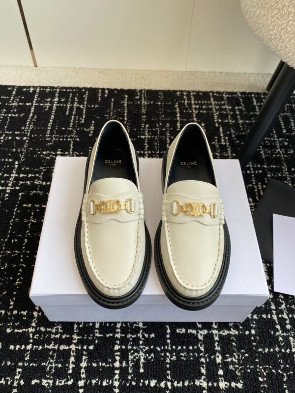 Celine Loafers White
