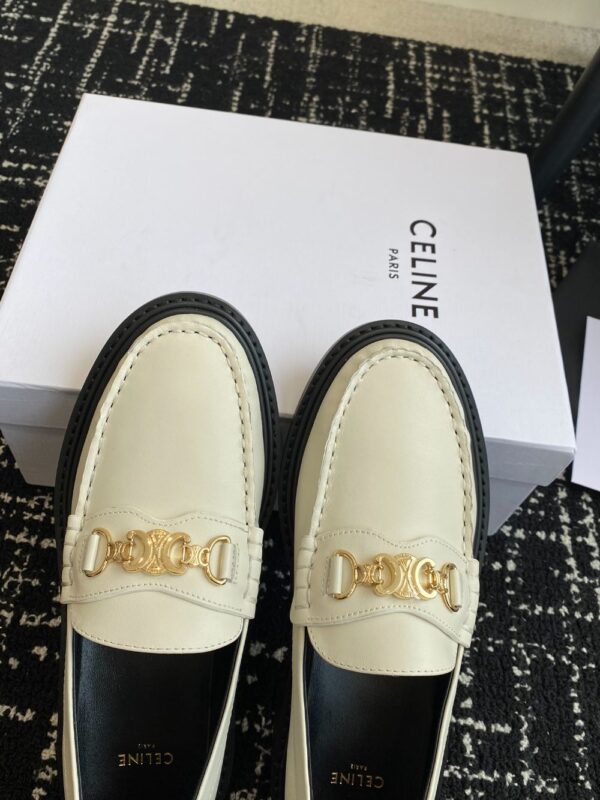 Celine Loafers White
