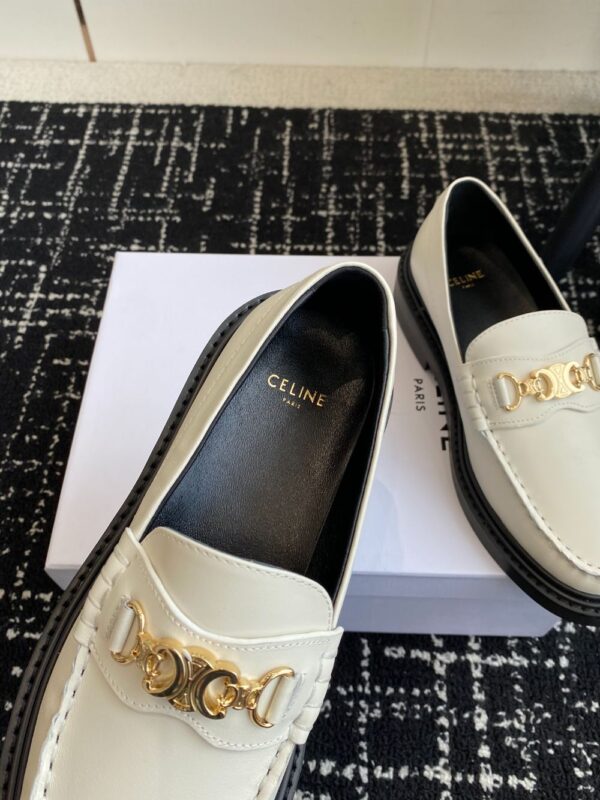 Celine Loafers White