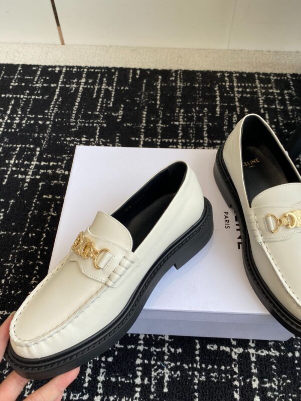 Celine Loafers White