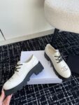 Celine Loafers Light White Lace-up