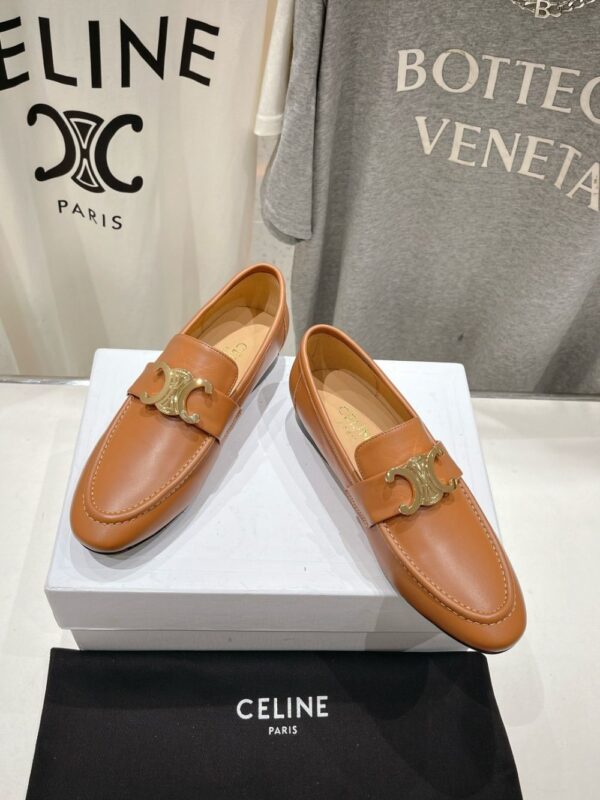 Celine Loafers 24ss Orange