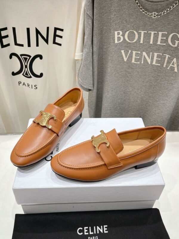 Celine Loafers 24ss Orange