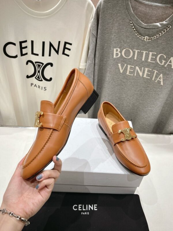 Celine Loafers 24ss Orange