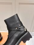 Louis Vuitton Motorcycle Boots Black
