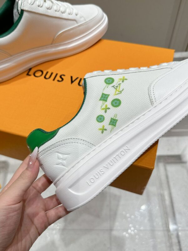Louis Vuitton Run Light White and Green