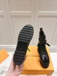 Louis Vuitton High Heel Martin Boots Black