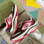 Gucci GG Run Men Red and Black White