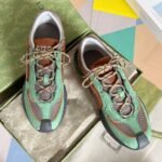 Gucci GG Run Men Green and Orange