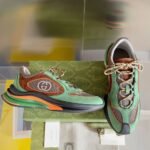 Gucci GG Run Men Green and Orange
