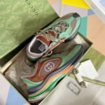 Gucci GG Run Men Green and Orange
