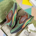 Gucci GG Run Men Green and Orange