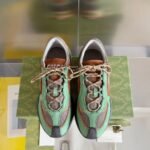 Gucci GG Run Men Green and Orange