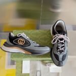 Gucci GG Run Men Black and Grey Orange