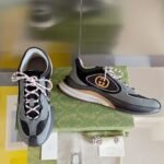 Gucci GG Run Men Black and Grey Orange