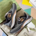 Gucci GG Run Men Black and Grey Orange