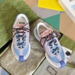 Gucci GG Run Women Blue and Pink