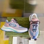 Gucci GG Run Women Blue and Pink