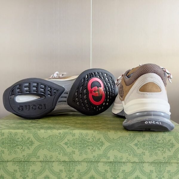 Gucci GG Run Brown and Grey