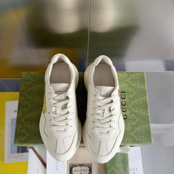 Gucci Rhyton GG Cream Yellow Word