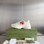 Gucci Rhyton GG Cream Red Heart