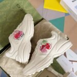 Gucci Rhyton GG Cream Red Heart