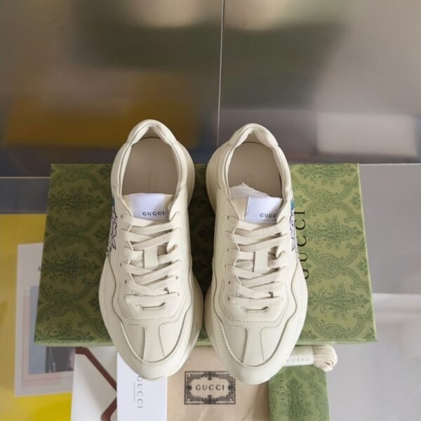 Gucci Rhyton GG Cream Pink Dragon
