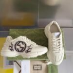 Gucci Rhyton GG Cream Black
