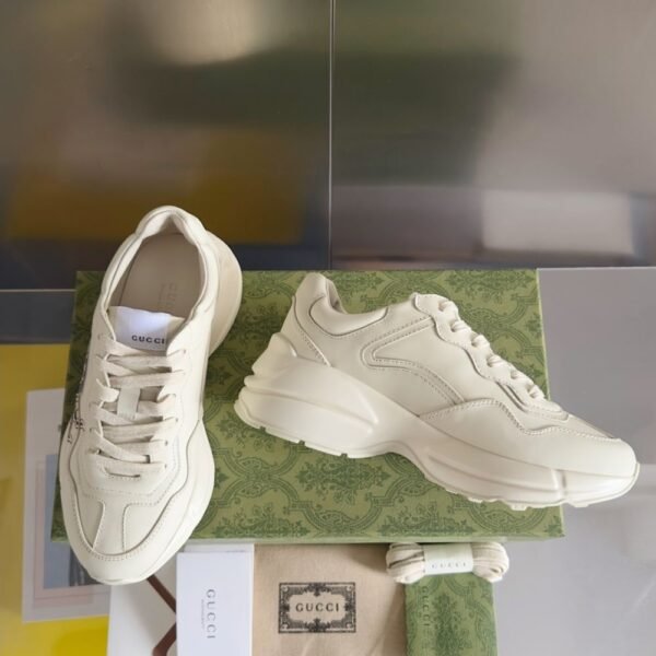 Gucci Rhyton GG Cream Black
