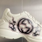 Gucci Rhyton GG Cream Black