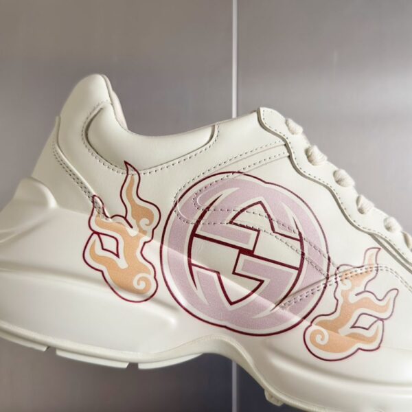 Gucci Rhyton GG Cream Pink Orange
