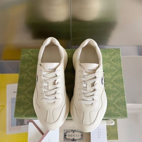 Gucci Rhyton GG Cream Black