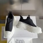 Alexander Mcqueen Tread Slick White and Black