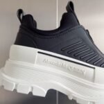 Alexander Mcqueen Tread Slick White and Black