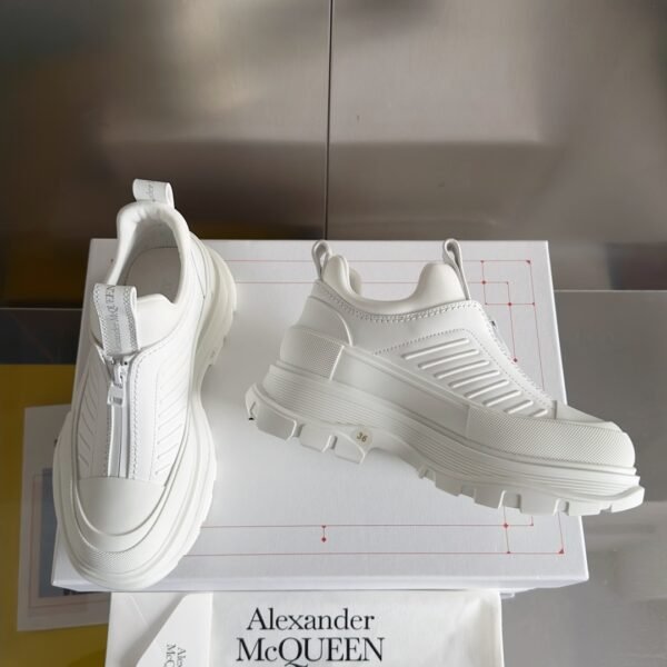 Alexander Mcqueen Tread Slick White