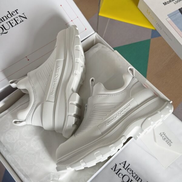 Alexander Mcqueen Tread Slick White