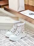 Alexander Mcqueen  Tread Slick Martin Boots White