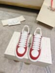 Alexander Mcqueen White and Red Black