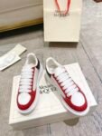 Alexander Mcqueen White and Red Black