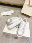 Alexander Mcqueen  White and Khaki Grey