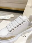 Alexander Mcqueen  White and Khaki Grey